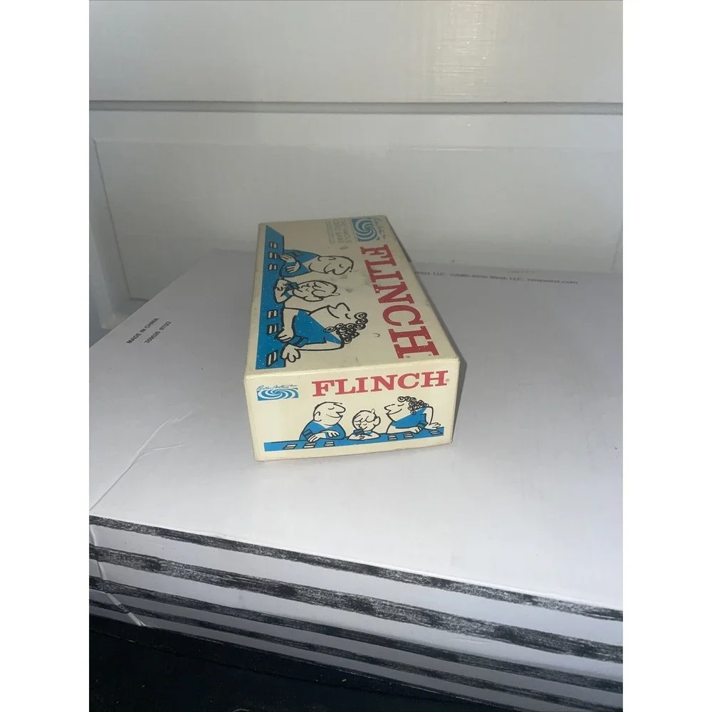 Vintage 1963 Flinch Card Game W Full‎ Deck, Original Card Holder & Instructions!